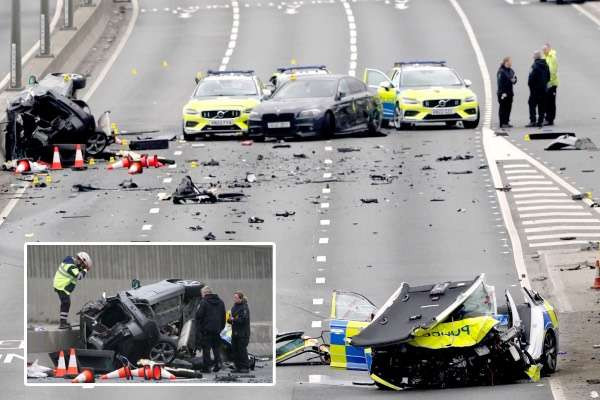 டைன்சைடு அதிவேக கார் துரத்தல்: 7 பொலிஸ் அதிகாரிகள் காயம்