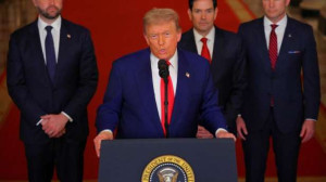 ஈரான், ஹமாஸ் படைகளுக்கு கடும் எச்சரிக்கை விடுத்த ட்ரம்ப்