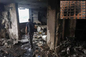 ஒடேசாவில் குடியிருப்பு கட்டிடம் மீது ரஷ்யா தாக்குதல்- சிறுவர்கள் அவதி