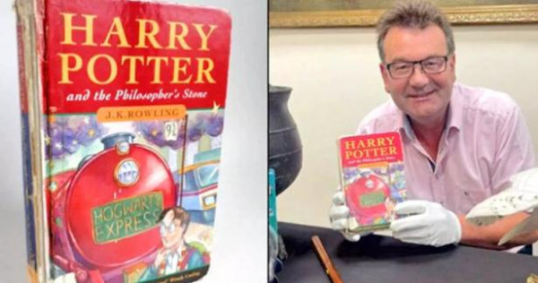 வைரலாகும் ஹாரிபாட்டர் புத்தகம்