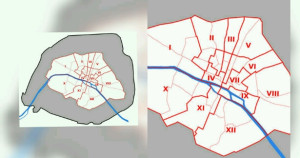 12 வட்டாரங்களுடன் பரிஸ் மாவட்டம்!