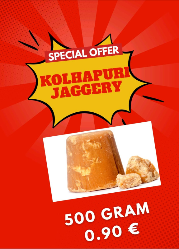 500 Gram-Kolhapuri Jaggery