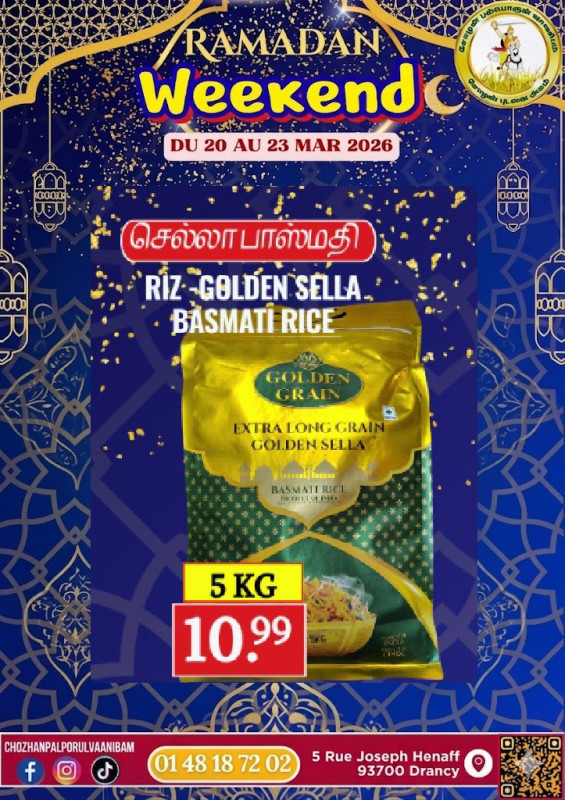 Riz Golden Sella Basmathi Rice