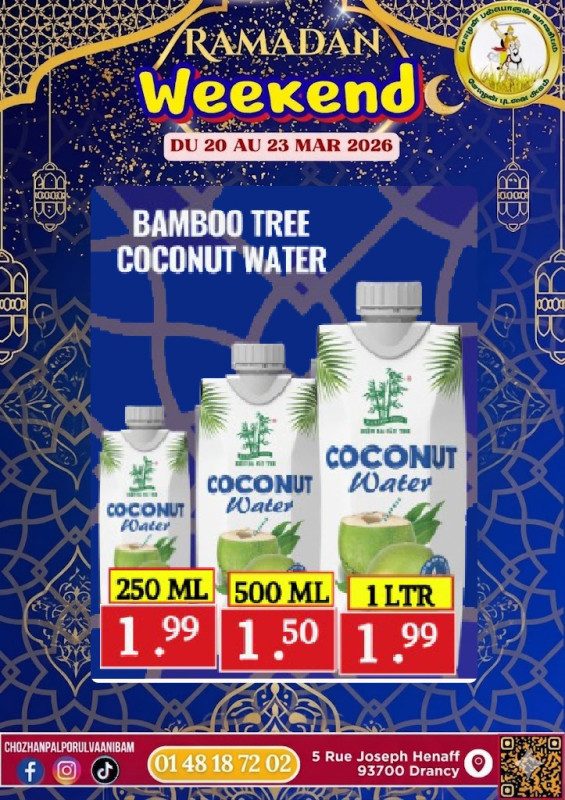 Bamboo tree Coconut Water