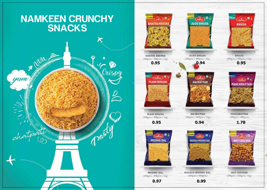 Namkeen Crunchy Snaks