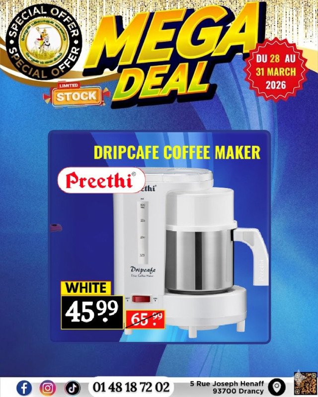 Preethi DripCafe Coffee Maker