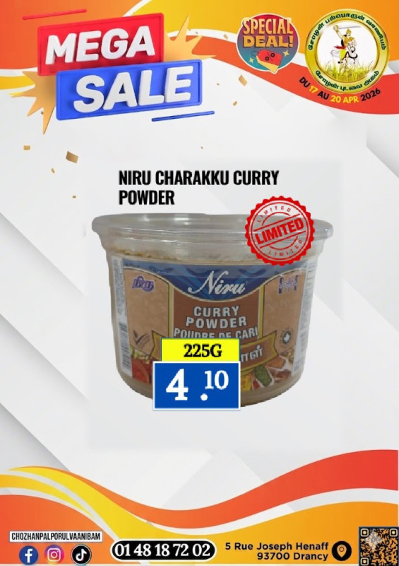 Niru Charakku Curry Powder 