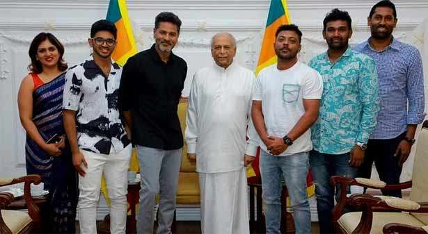 இலங்கை பிரதமருடன் பிரபுதேவா  திடீர் சந்திப்பு!