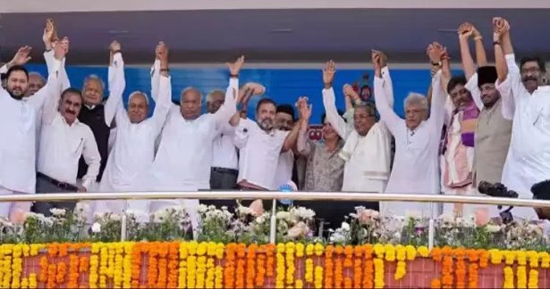 எதிர்க்கட்சிகளின் இந்தியா கூட்டணியின் இலச்சினை நாளை வெளியீடு