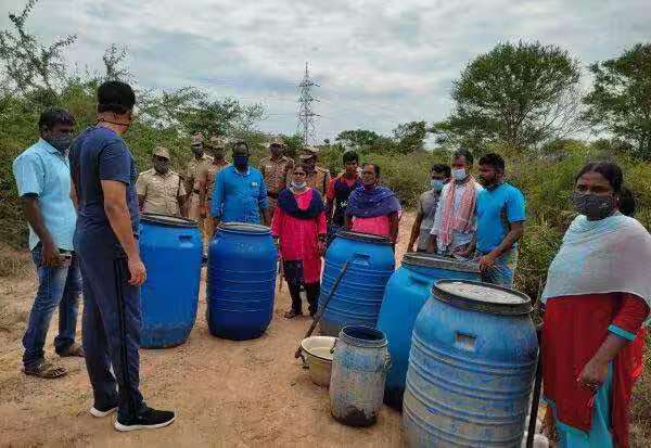 84 ஊர்களில் 808 பேர் கைது 15,000 லிட்டர் சாராயம், ஊறல்கள் அழிப்பு