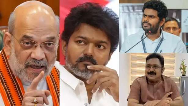 விஜய், அண்ணாமலை டிடிவி. டெல்லி போடும் பயங்கர பிளான்.. அமித் ஷாவின் சாணக்கிய கணக்கு!
