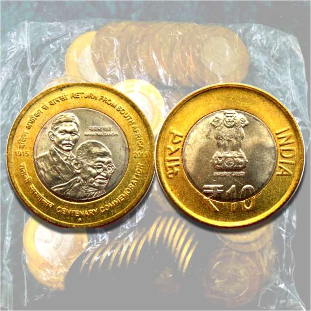 இந்தியா - தென்னாப்பிரிக்கா கிரிக்கெட் - நாணய சுழற்சிக்கு காந்தி உருவ தங்க நாணயம்