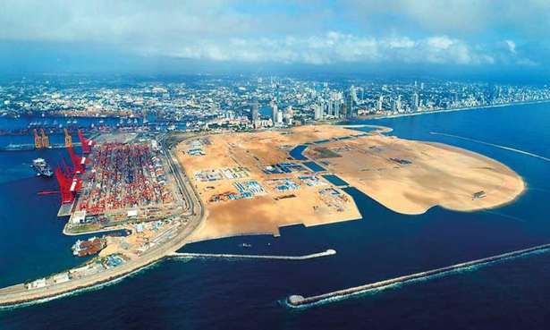 கொழும்பு துறைமுக நகரத்தின் பெயர் மாற்றம்!