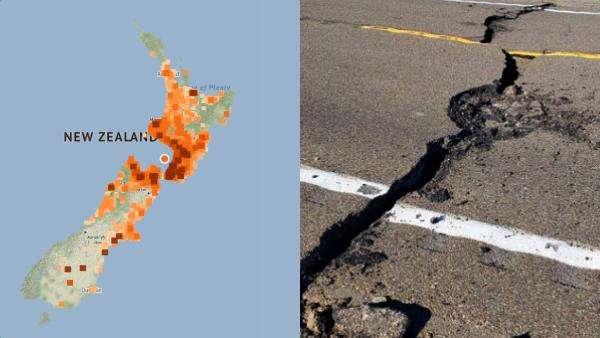 நியூசிலாந்தில் சக்திவாய்ந்த நிலநடுக்கம்