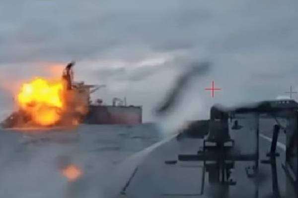 காஸ்பியன் கடலில் ரஷ்யாவிற்கு மீண்டும் மரண அடி கொடுத்த உக்ரைன்